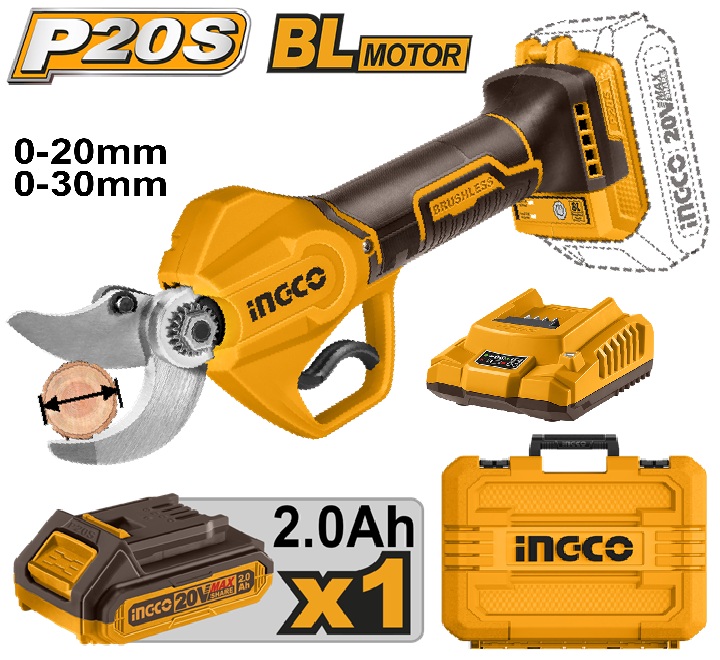 Ingco CSSLI203083 makaze za orezivanje