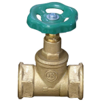 Ravni ventil sa točkom 3/4