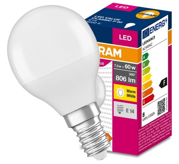 Osram LED 806lm E14 Bulb